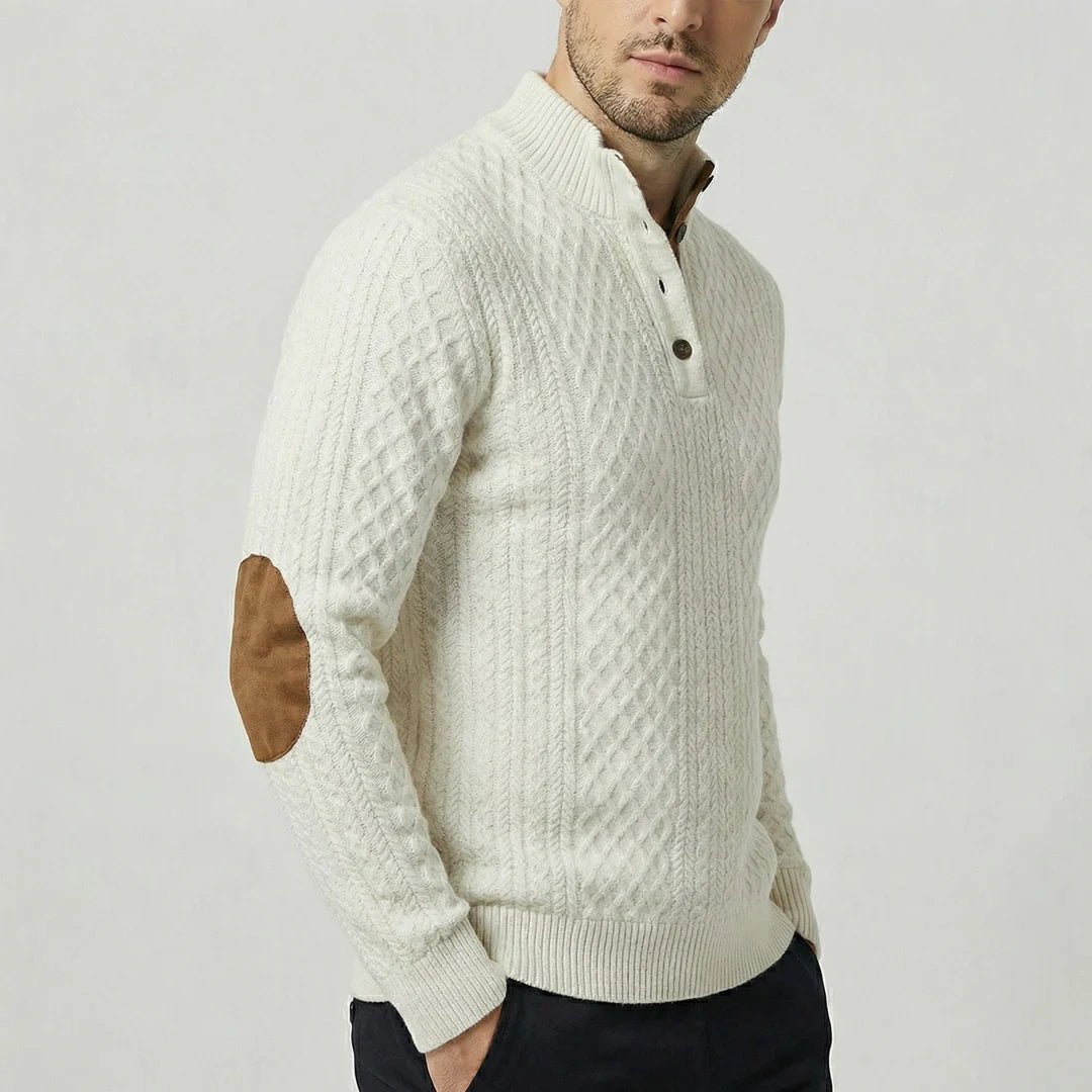 Crown - Men's Classic High Collar Pullover