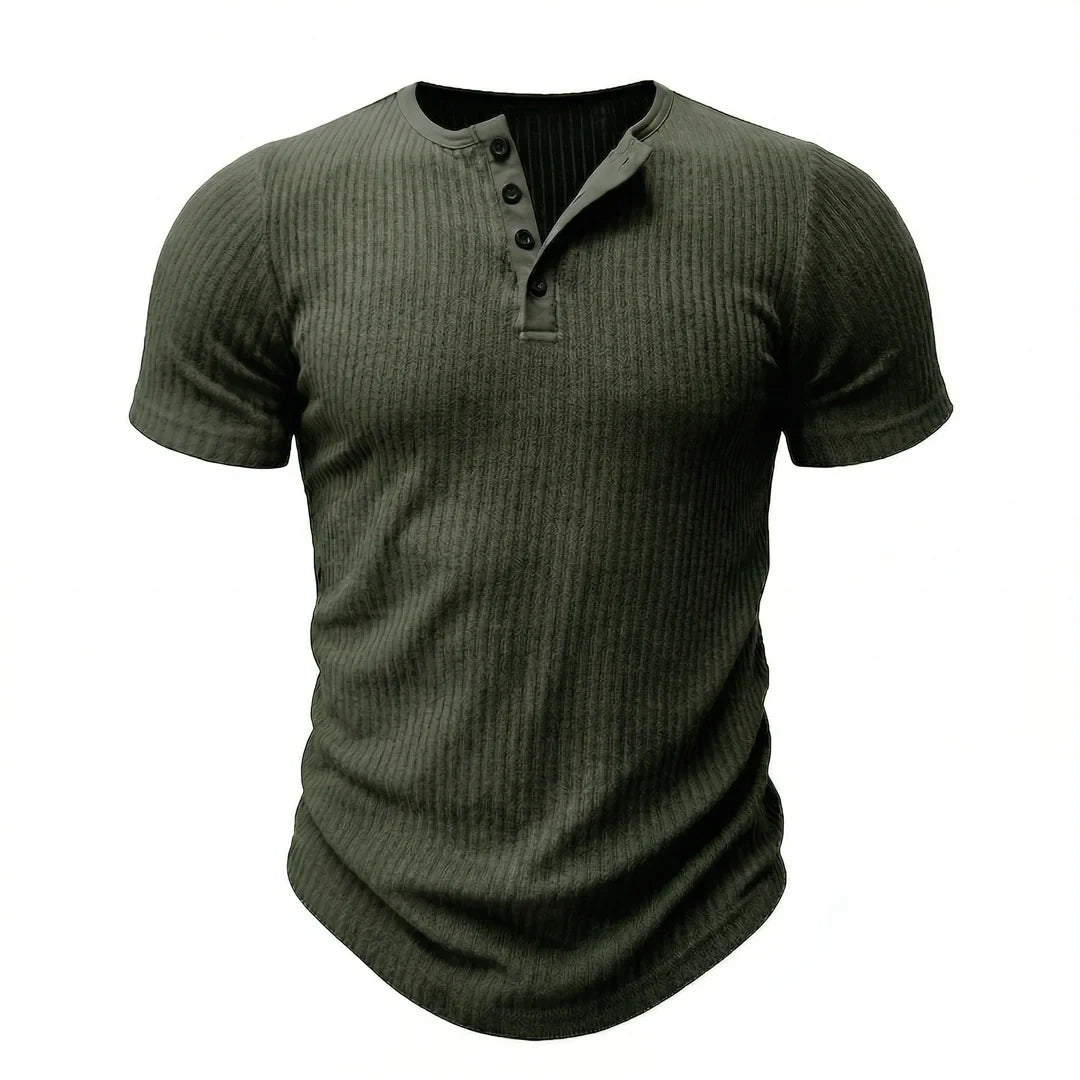 Siena - Men's Ultra Comfortable Henley Shirt